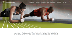 Desktop Screenshot of fisiogaspar.pt